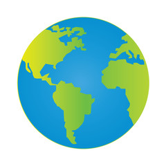 Simple Globe Vector