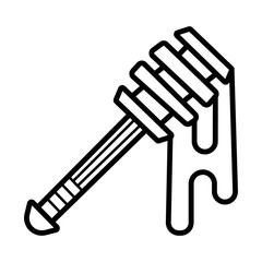 Honey icon vector