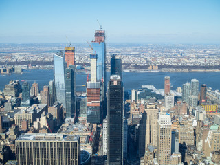 Fototapeta na wymiar Landscape at New York City ニューヨーク