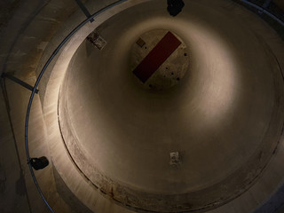 Inside a silo © Andrew