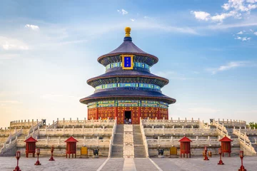 Deurstickers Peking Tempel van de Hemel in Peking, China