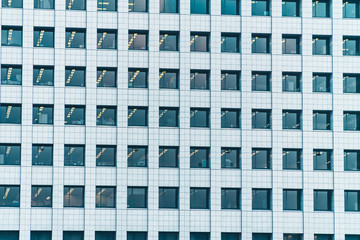 Beautiful exterior building with glass window pattern textures