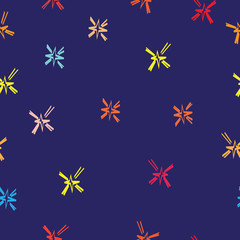 Seamless background with stars