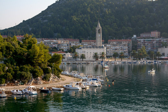 Ploce Town In Croatia