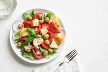 Panzanella Tomato Salad