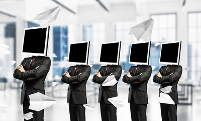 Business addiction on modern technologies.