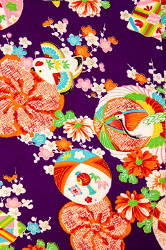 Japanese kimono pattern