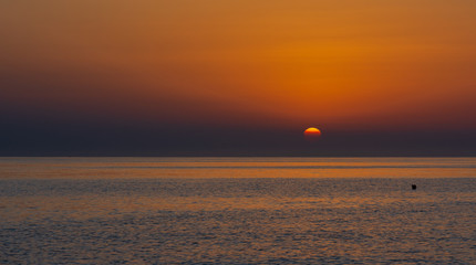 Ostuni, alba a Rosa Marina