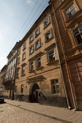 Low View of a Building Exterior