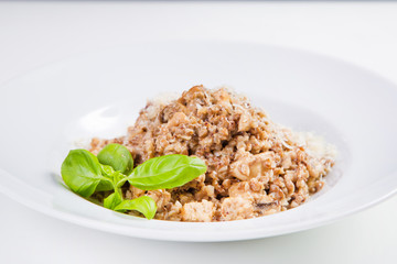 buckwheat green basil