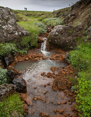 Stream into Skjaifandafiyot River, Iceland