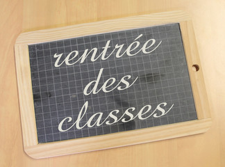 rentrée des classes