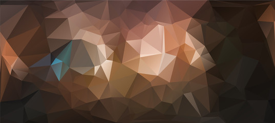 Obraz premium Low polygon triangle polygonal illustration,which consist of triangles.Creative geometric illustration in Origami style with gradient. Brand new design for your business.