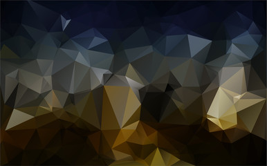 Low polygon triangle polygonal illustration,which consist of triangles.Creative geometric illustration in Origami style with gradient. Brand new design for your business.