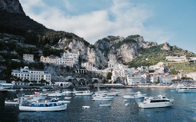 Fototapeta na wymiar Amalfi-Italy