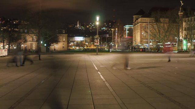 K&ouml;nigsstra0e & Schlossplatz Stuttgart