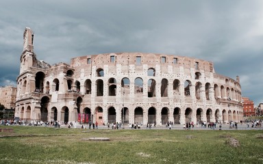 Naklejka na ściany i meble Colosseum-Rome-Italy