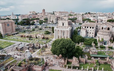 Obraz premium Roman Forum-Rome-Italy