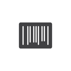 Barcode vector icon. filled flat sign for mobile concept and web design. Bar code simple solid icon. Symbol, logo illustration. Pixel perfect vector graphics