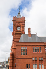 Historic building called the Peierheda in Cardiff bay. A unique visitor, events and conference venue for the people of Wales.