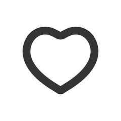 Love heart icon