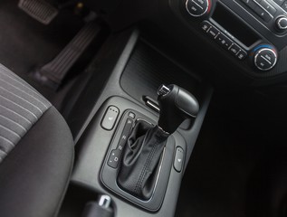 Closeup of Gear Shift