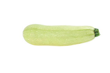 zucchini isolated on white background