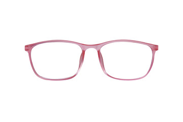 glasses isolated on white background for applying. photo. object