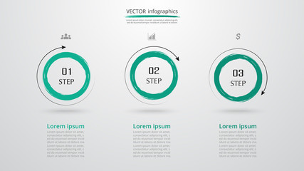 Vector infographic template