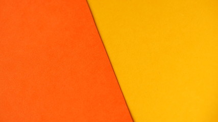 Orange and yellow paper background.