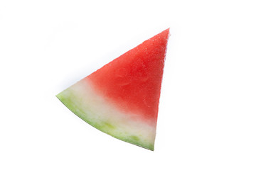 Wassermelone auf weißem Hintergrund