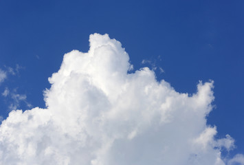 summer clouds in sky