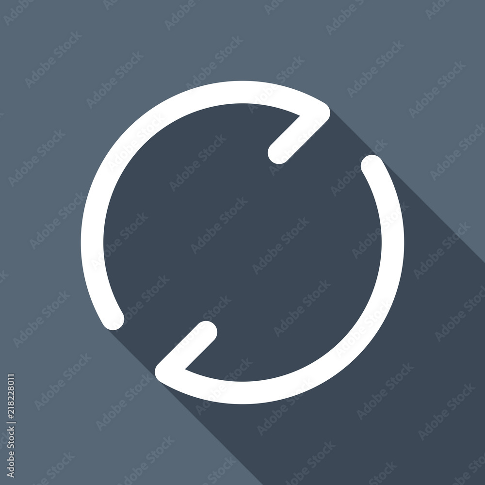 Poster simple arrows, update, reload. navigation icon. simple arrow, ba
