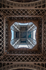 Himmel &uuml;ber dem Eiffelturm