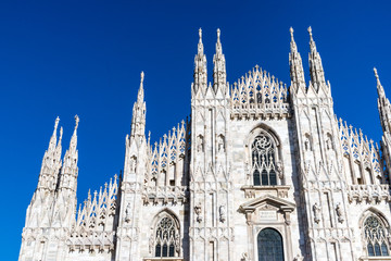 Catholic Church Duomo Di Milano from Italy
