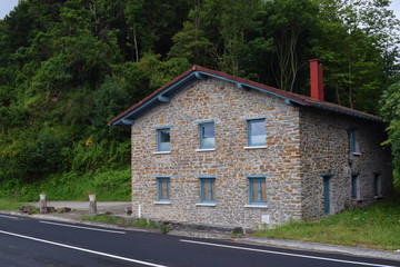 Casonas típicas de pueblo.