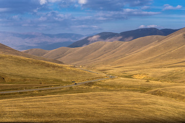 Fototapeta na wymiar Mountain landscape in Armenia