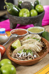Typical Mexican cuisine