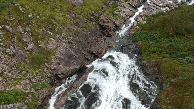 Rivers and lakes in the norwegian mountains