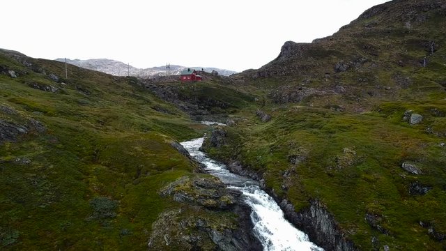 Rivers and lakes in the norwegian mountains