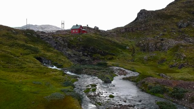 Rivers and lakes in the norwegian mountains