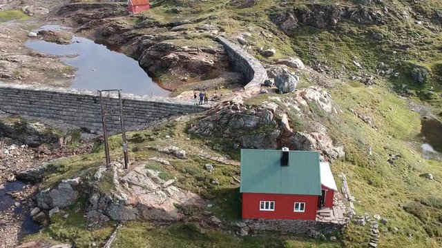 Rivers and lakes in the norwegian mountains