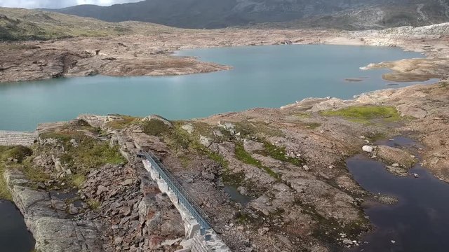Rivers and lakes in the norwegian mountains