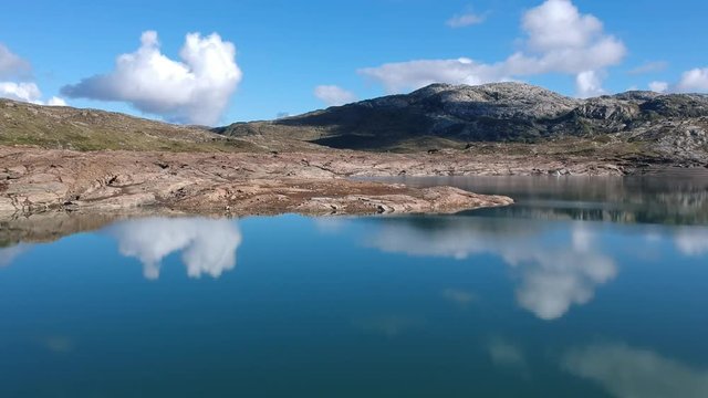 Rivers and lakes in the norwegian mountains