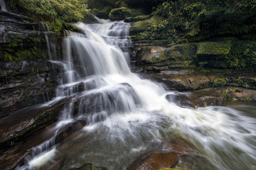 Nam Tok Tat Pho waterfall is originated from Phu Langka Mountain Range. As beautiful as Tat Kam Waterfall, Tat Pho Waterfall is a four-tiered waterfall with more than 10 meters in height at each tier.