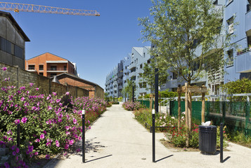 chantier de construction à Bordeaux
