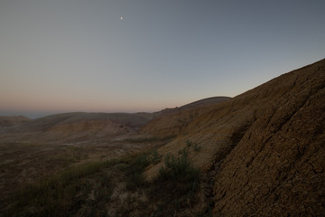 Badlands Sunset on Yellow Mounds