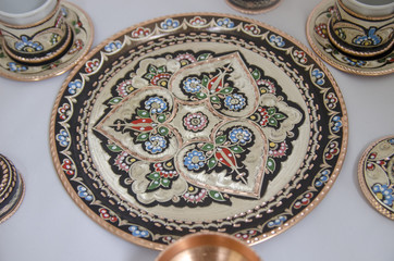 Ornamental Copper Plate