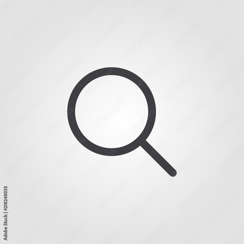 Poster search icon. simple element illustration. search pixel perfect icon design from ui collection. using