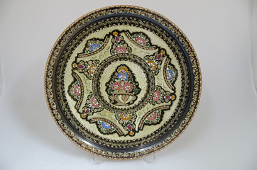Ornamental Copper Plate